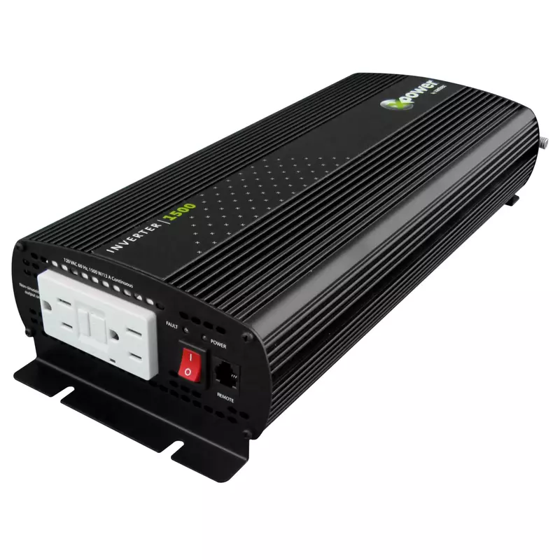 Xantrex 813-1500-UL XPower 1500 Power Inverter GFCI & Remote ON/OFF
