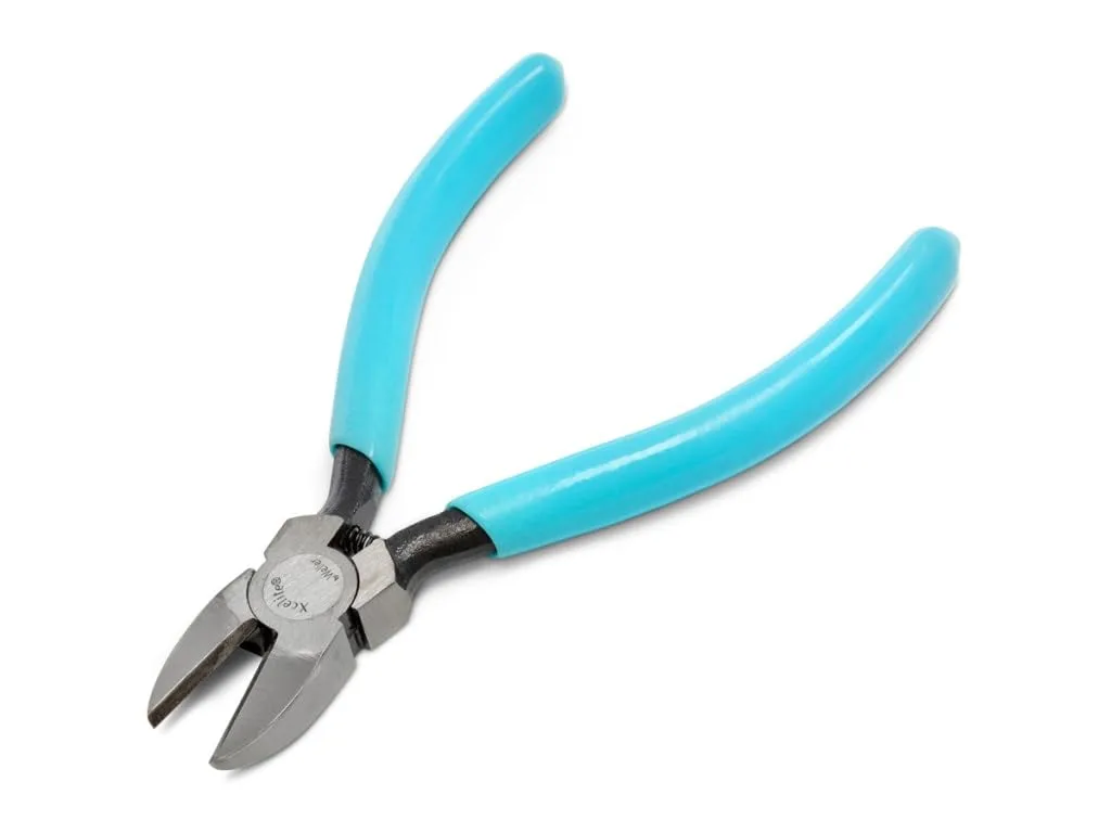 Weller Xcelite 4-1/2" ESD-Safe Standard Beveled Edges Oval Head Diagonal Lead Cutter | S54SNN