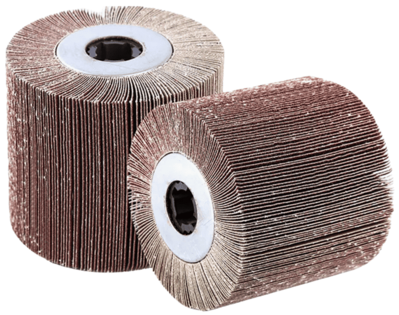 100 x 100 ALUMINUM OXIDE DRUM WHEEL 2PCS PACK
