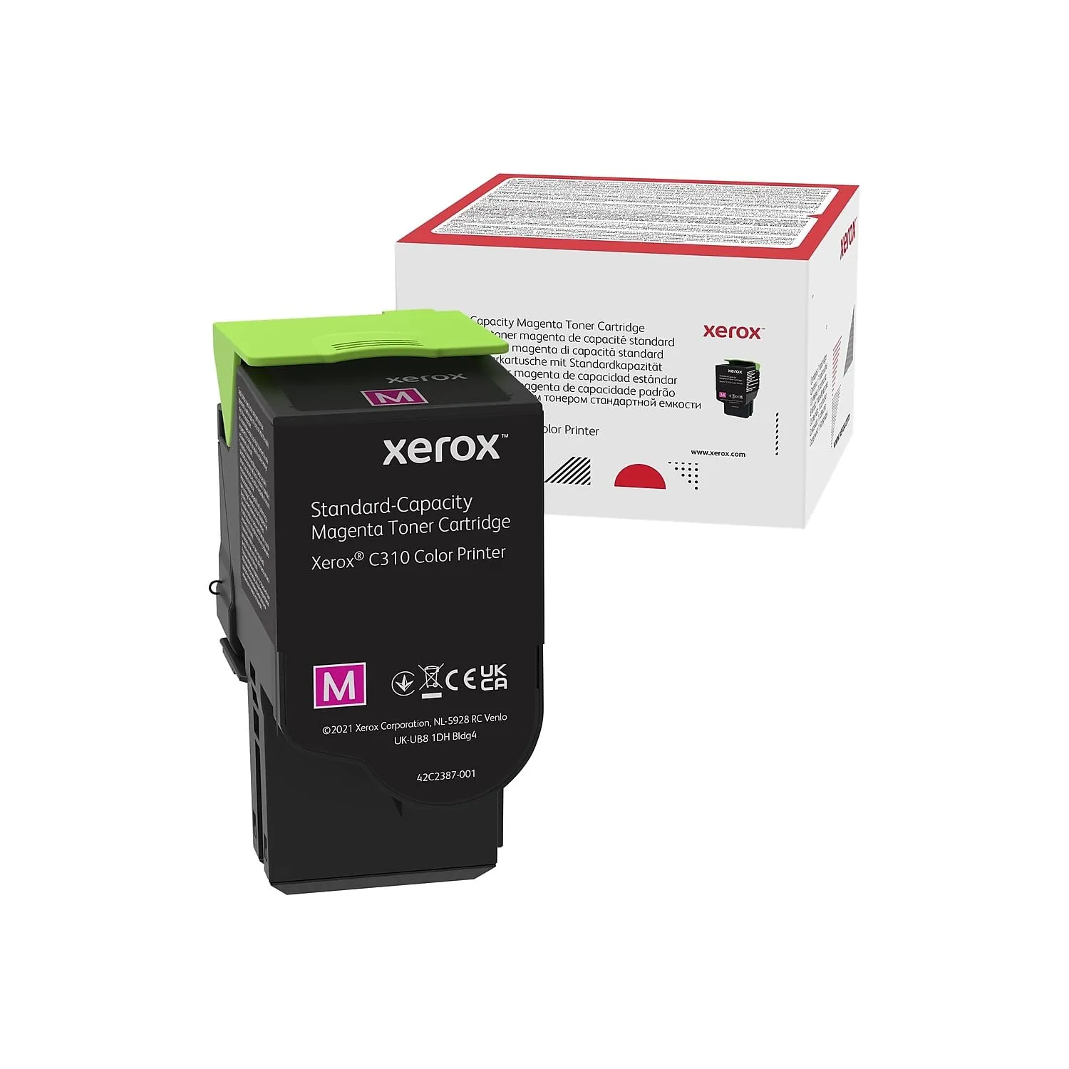 Xerox 006R04358 Magenta Toner Cartridge, Standard Yield 2000 Pages