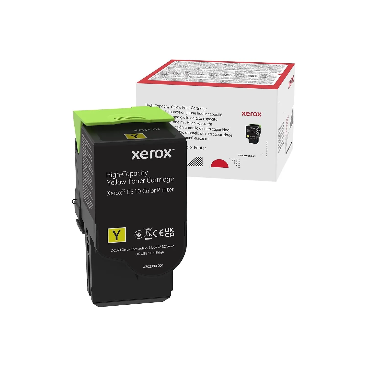 Xerox 006R04367 High-Yield Yellow Toner Cartridge - 5,500 Page Yield
