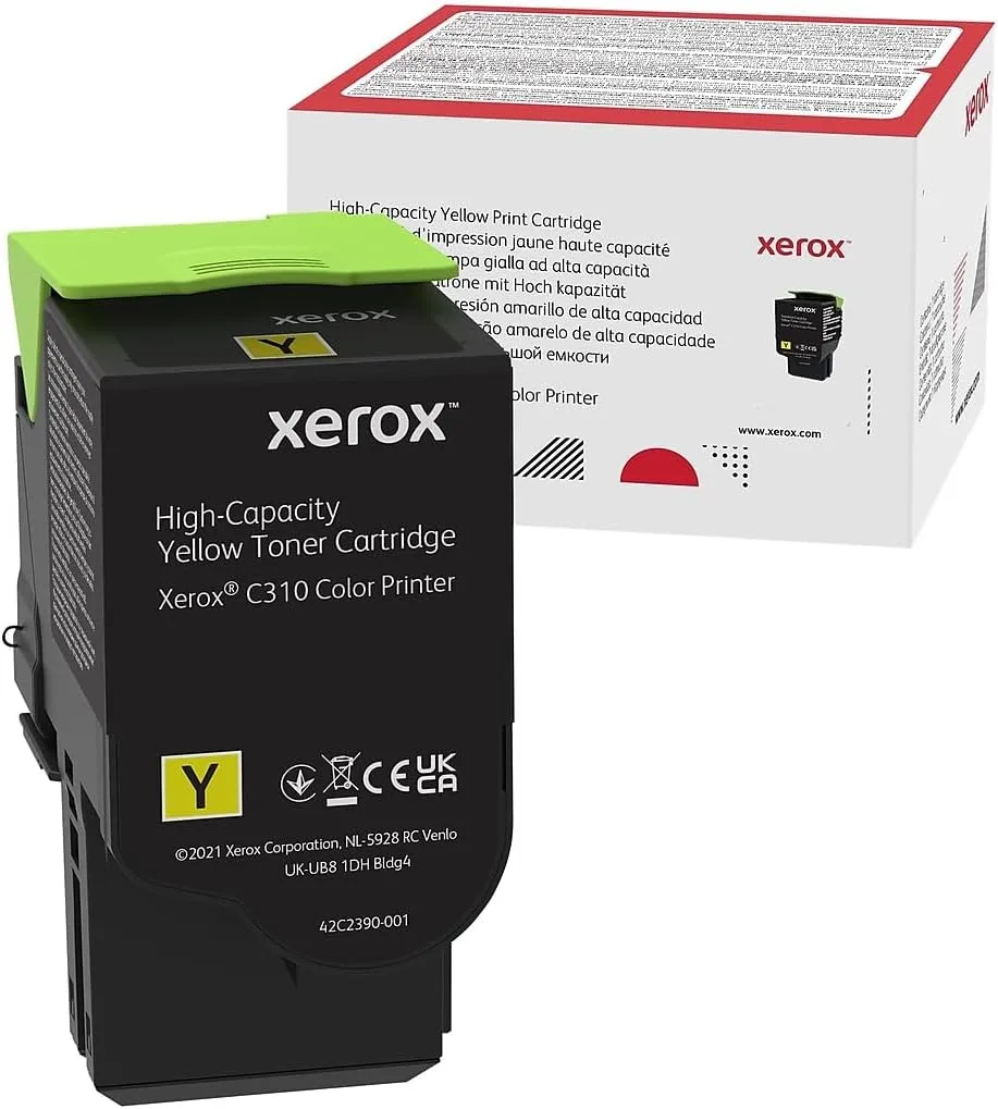 Xerox 006R04367 High-Yield Yellow Toner Cartridge - 5,500 Page Yield