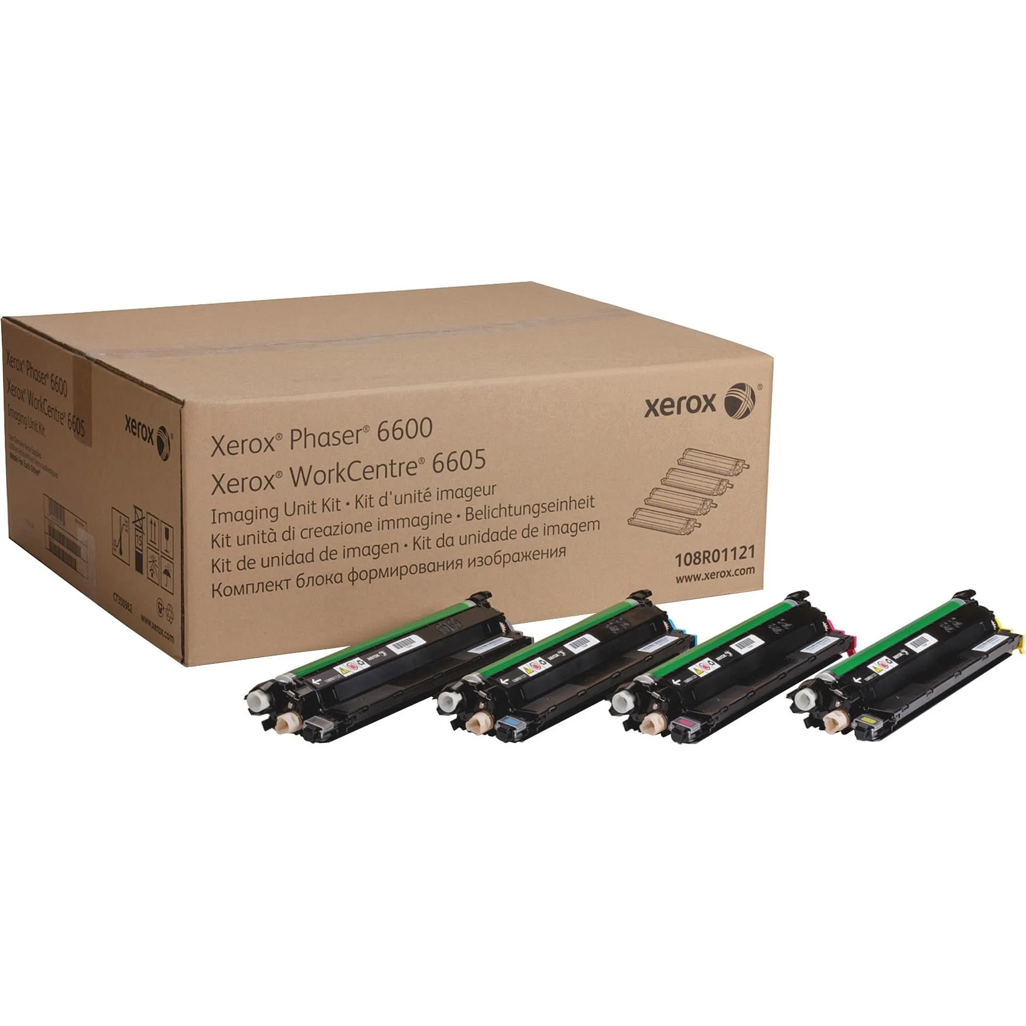 Xerox 108R01121 Imaging Unit Kit – 60,000 Page-Yield (Black/Cyan/Magenta/Yellow)