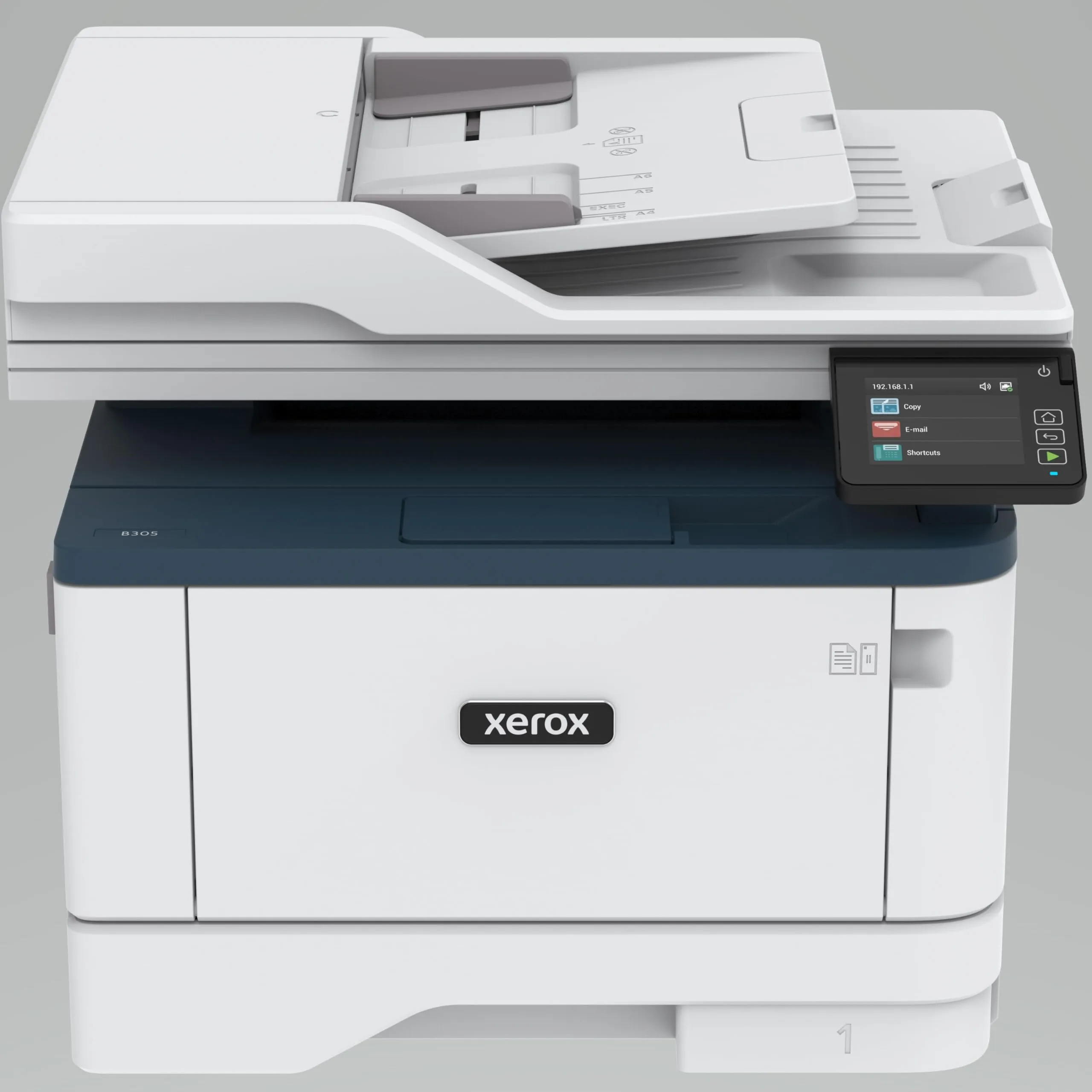 Xerox B305/DNI Multifunction Printer, Print/Scan/Copy, Black and White Laser, Wireless, All in One