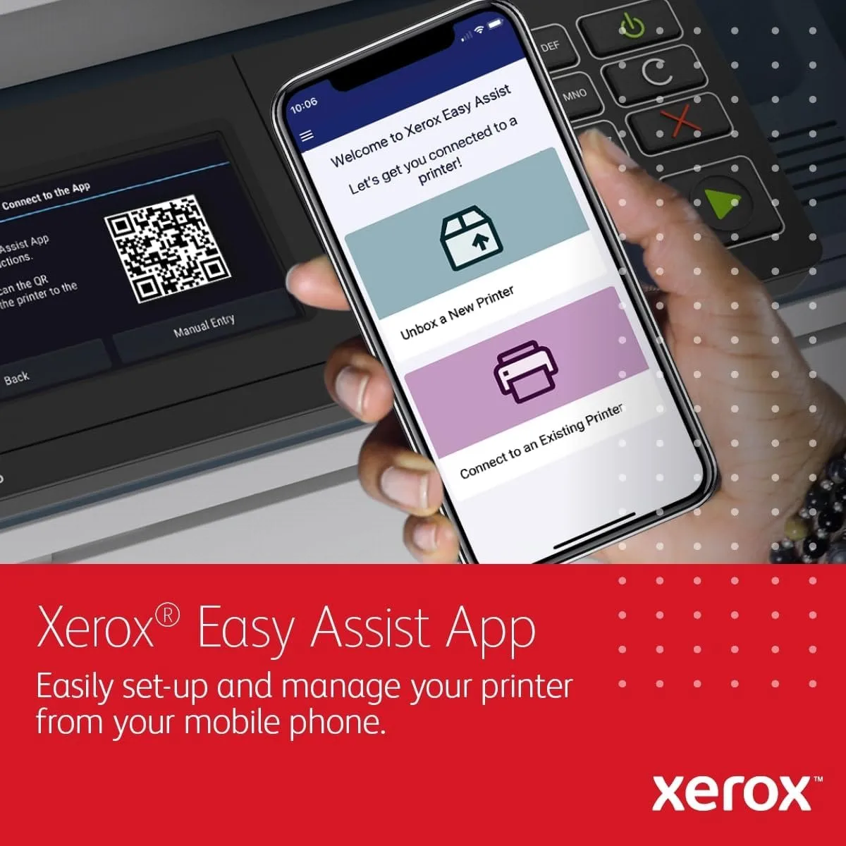 Xerox B305/DNI Multifunction Printer, Print/Scan/Copy, Black and White Laser, Wireless, All in One