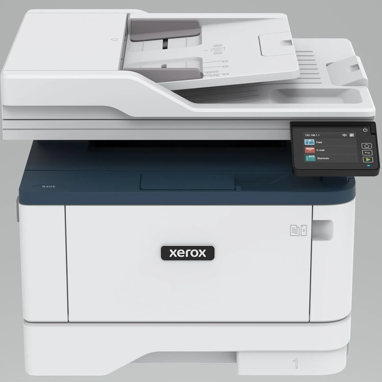 Xerox B305/DNI Multifunction Printer, Print/Scan/Copy, Black and White Laser, Wireless, All in One