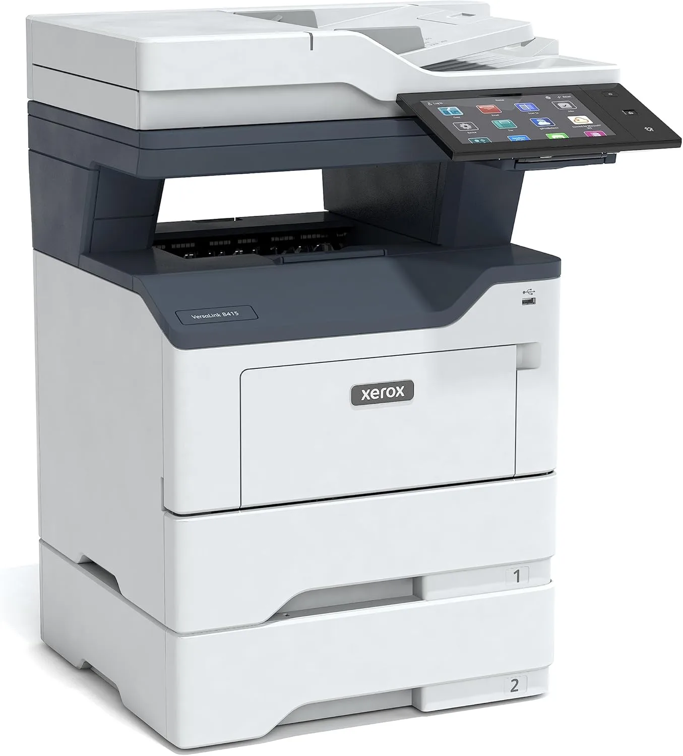 Xerox B415DN All-in-One, Laser, B&W, Wireless, DADF, Letter, Print, Scan, Copy, Fax, Energy Star Certified, Up to 50PPM