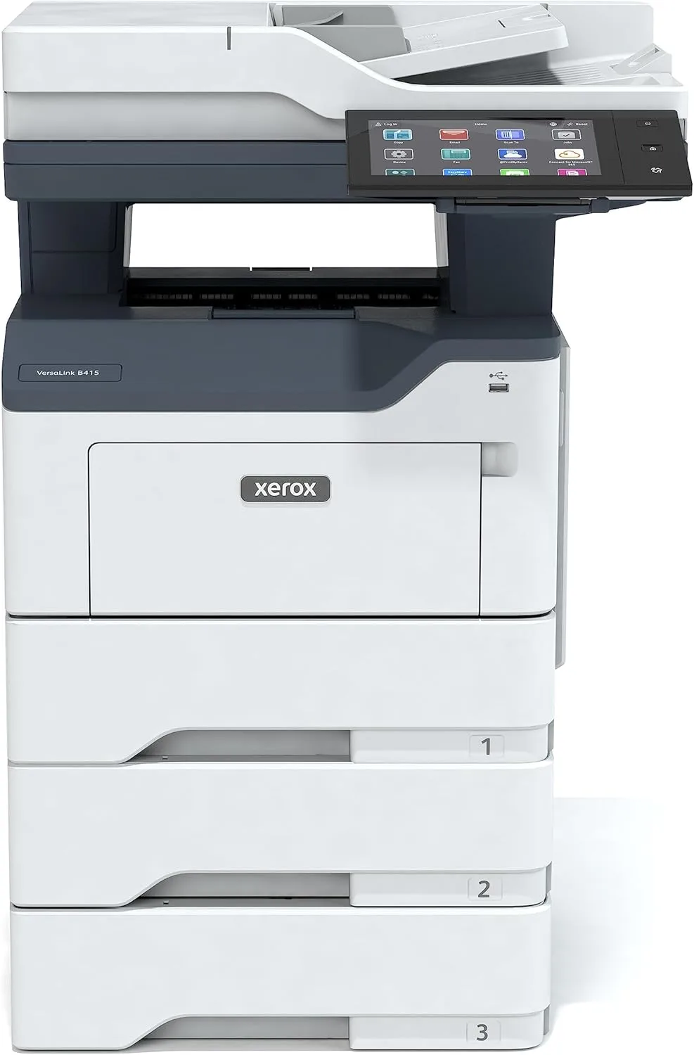 Xerox B415DN All-in-One, Laser, B&W, Wireless, DADF, Letter, Print, Scan, Copy, Fax, Energy Star Certified, Up to 50PPM