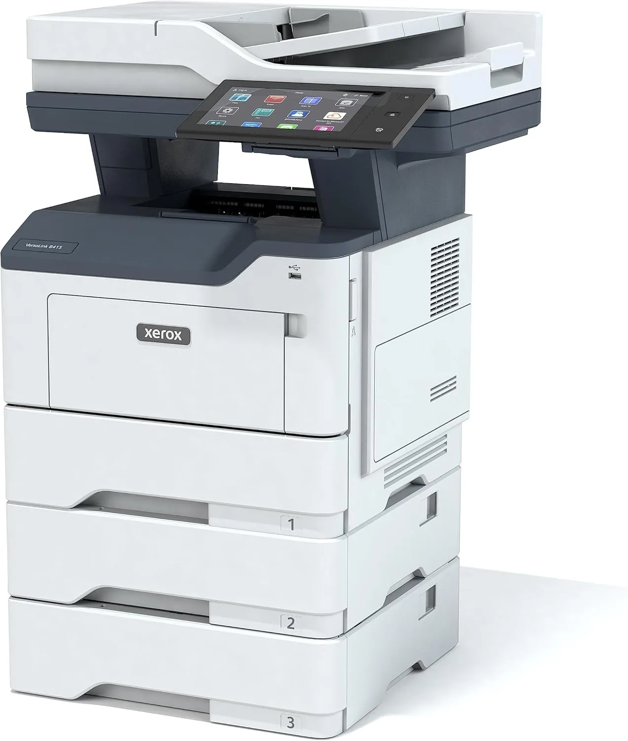 Xerox B415DN All-in-One, Laser, B&W, Wireless, DADF, Letter, Print, Scan, Copy, Fax, Energy Star Certified, Up to 50PPM