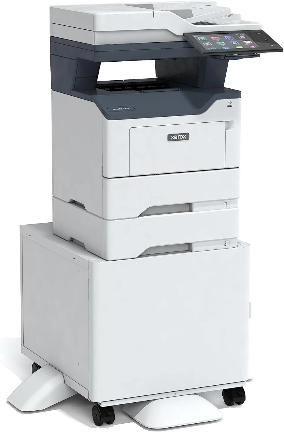 Xerox B415DN All-in-One, Laser, B&W, Wireless, DADF, Letter, Print, Scan, Copy, Fax, Energy Star Certified, Up to 50PPM
