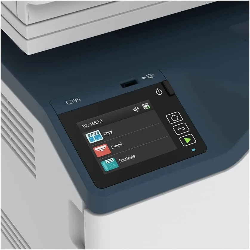Xerox C235DNI Color All-In-One, Laser, Wireless, ADF, Letter, Print, Scan, Copy, Fax, Energy Star Certified