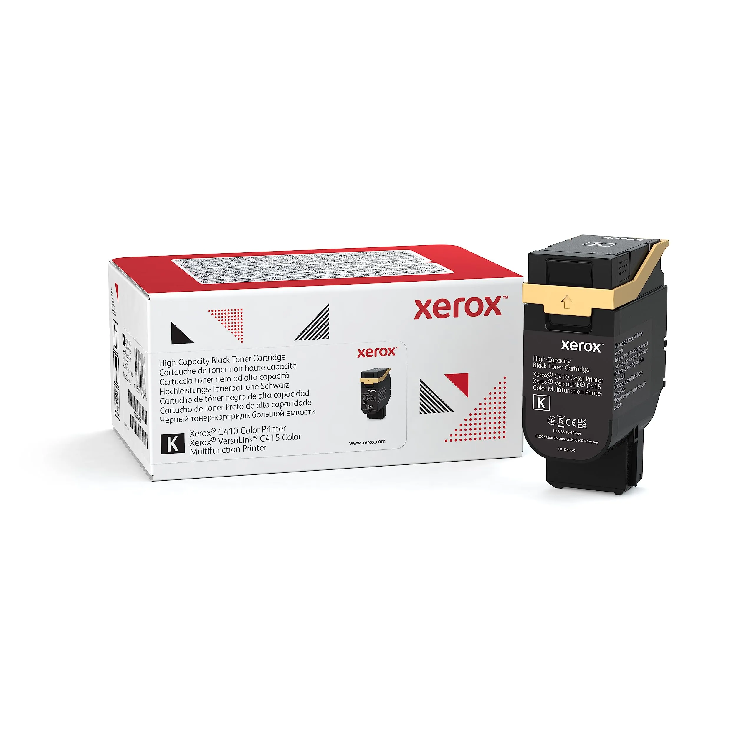 Xerox Genuine C410 Black High Capacity Toner Cartridge (10500 Pages) - 006R04685