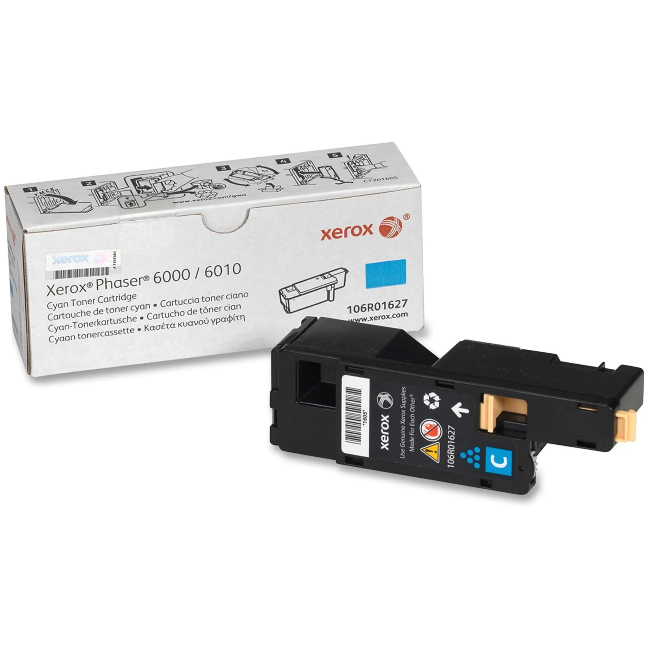 Xerox Original Laser Toner Cartridge - Magenta - 106R01628