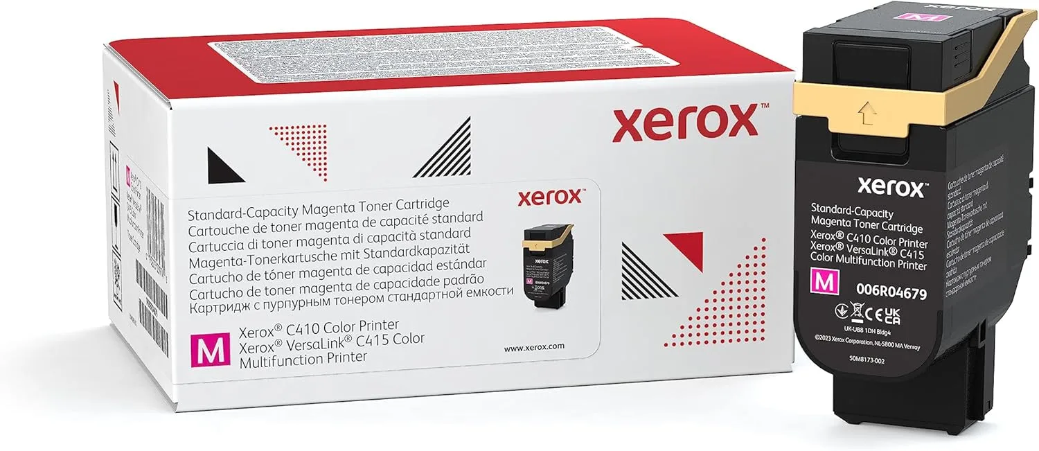 Xerox Genuine C410 Magenta Standard Capacity Toner Cartridge (2000 Pages) -006R04679