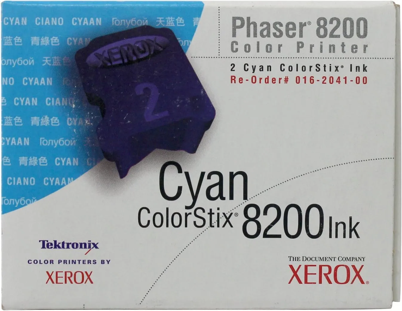 Xerox Phaser 8400 Black Solid Ink - 3 Sticks/Box (Yield 3400)