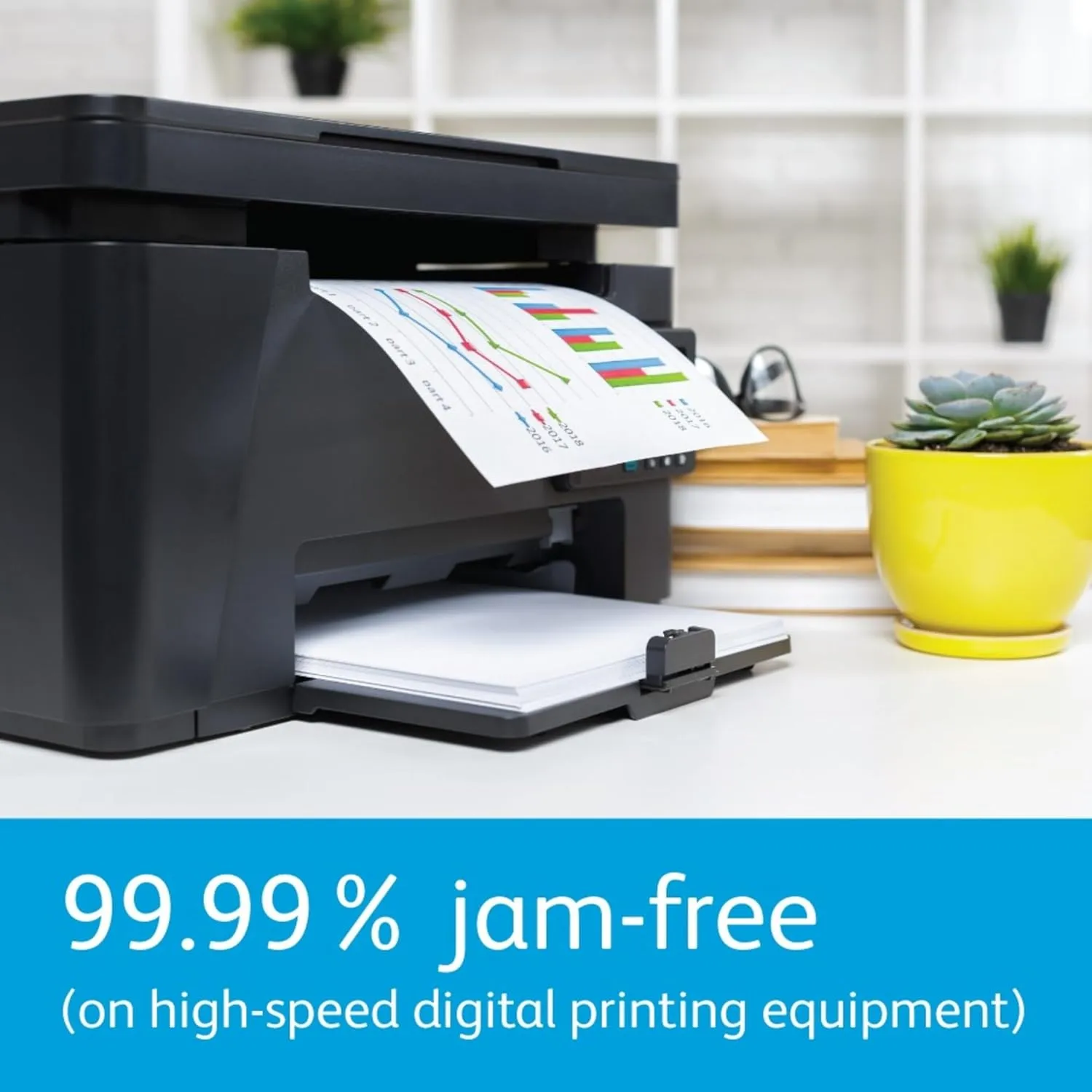 Xerox Vitality Multi-Use Printer & Copy Paper, 1 Ream, White, Ledger (11in x 17in), 500 Sheets Per Ream, 20 Lb, 92 Brightness, FSC Certified