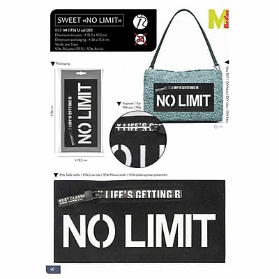 Applicazione termoadesiva - No Limit