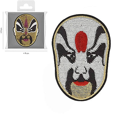 Applicazione Termo con Micro Paillettes - The Mask Applicazione Termo con Micro Paillettes - The Mask