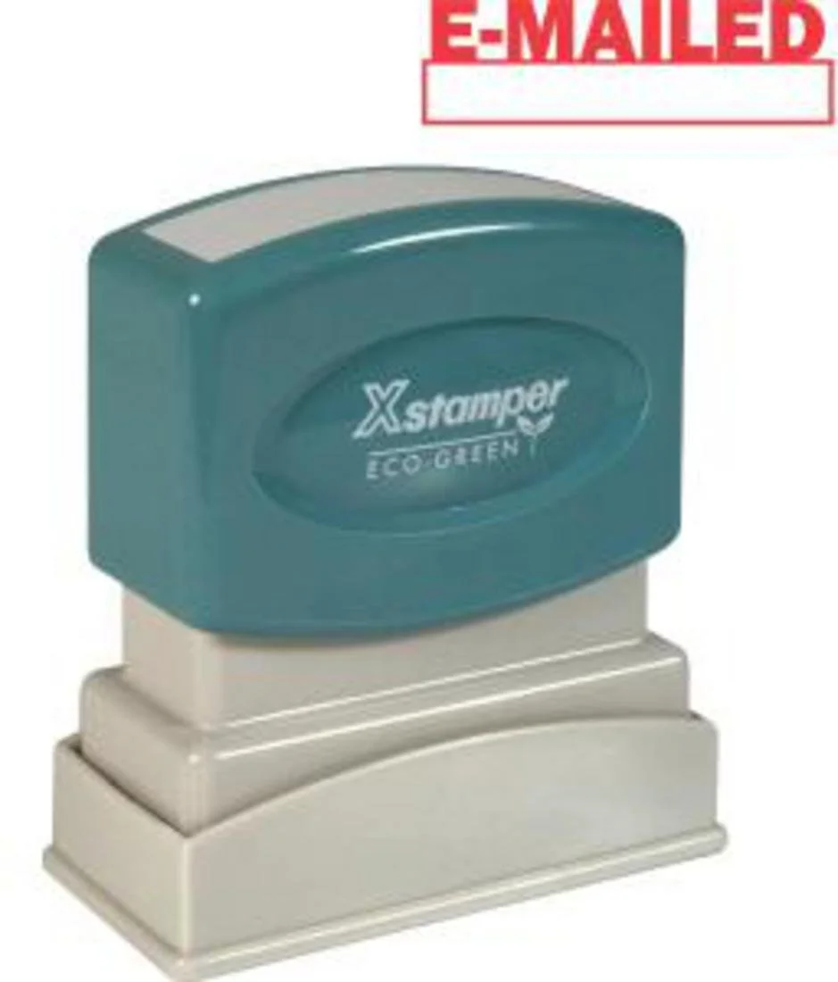 Xstamper 1650 Pre-Inked Rubber Title Stamp
