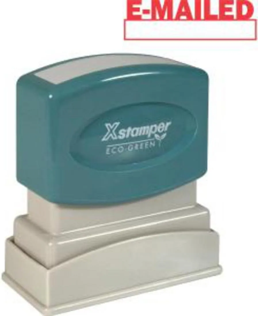 Xstamper 1650 Pre-Inked Rubber Title Stamp