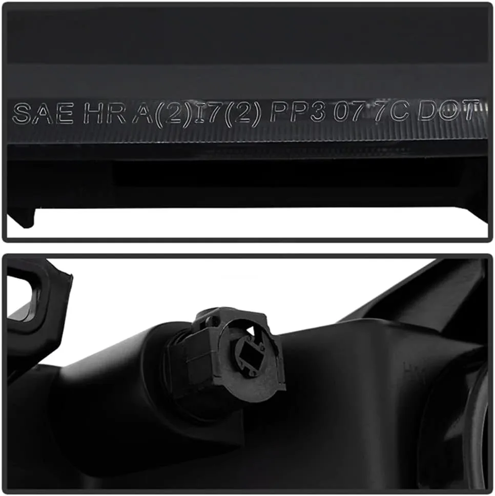 Xtune Spyder Headlight for GMC Sierra 07-13 - Black Crystal
