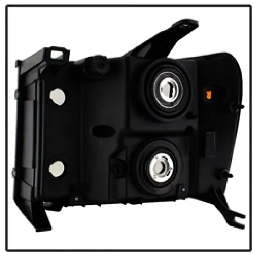 Xtune Spyder Headlight for GMC Sierra 07-13 - Black Crystal