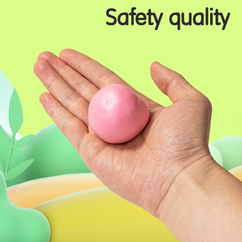 DELI GENIUS Y002-YL PLASTICINE 500G YELLOW