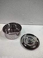 Shine Stainless S.S Triangle Panner maker with lid and base 750 ml