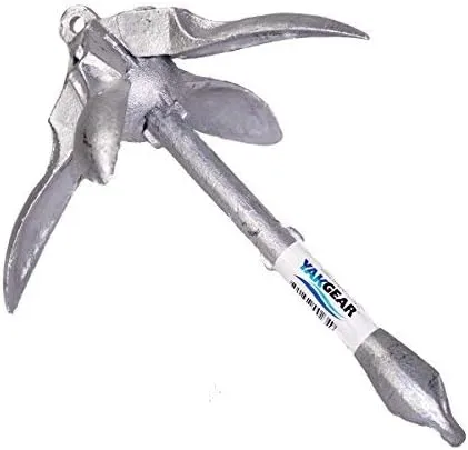 YakGear 3.3lb Grapnel Anchor Kit w/Storage Bag