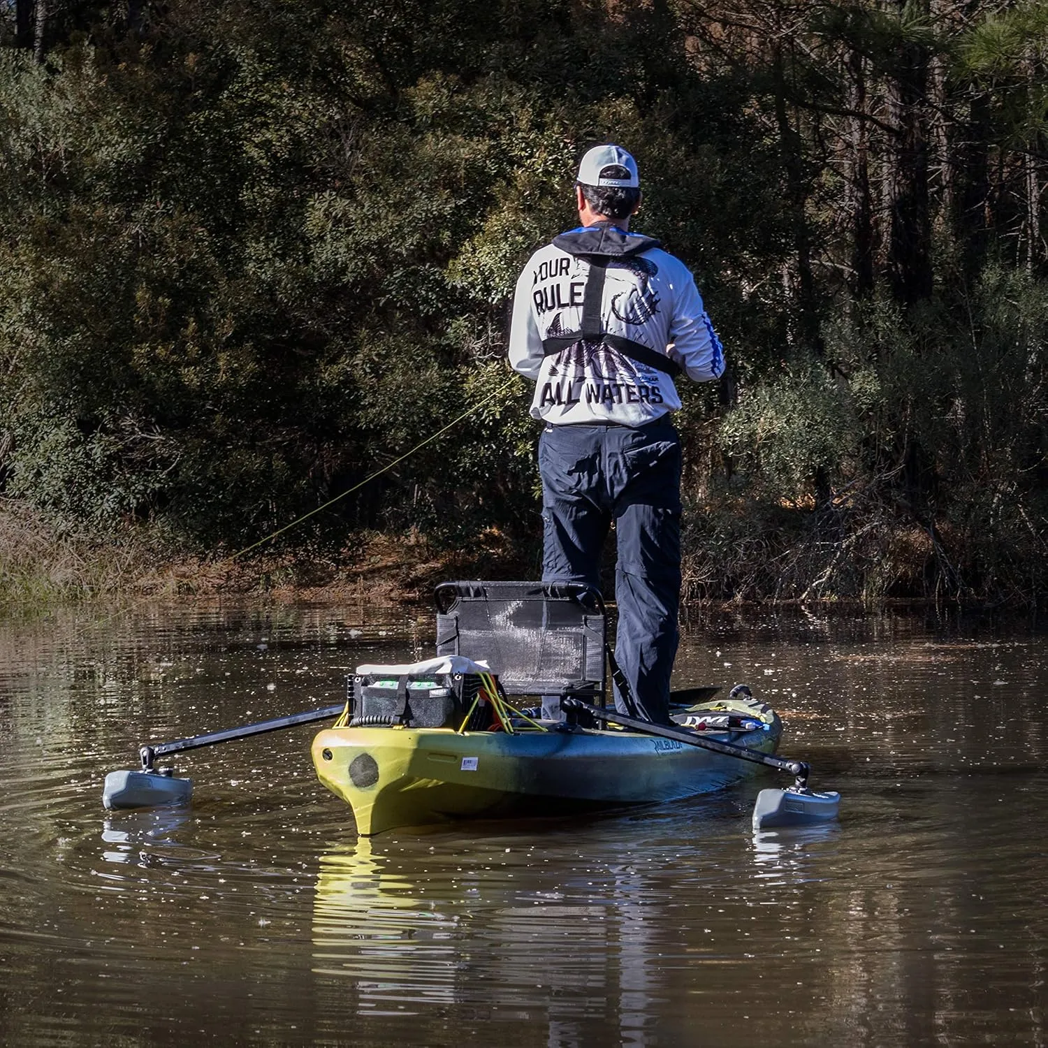 YakGear Kayak & Canoe Outriggers (Generation 2), One Size