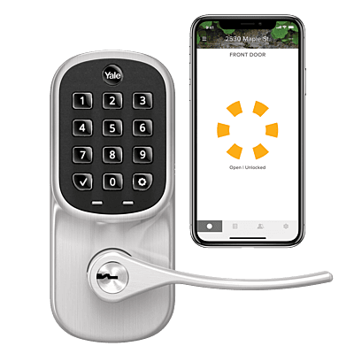 Yale Assure Lever - Wi-Fi Keypad Lever Lock Yale Assure Lever - Wi-Fi Keypad Lever Lock