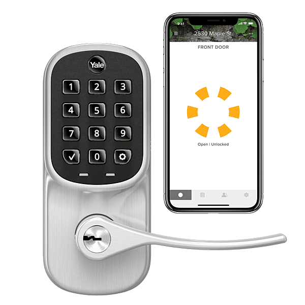 Yale Assure Lever - Wi-Fi Keypad Lever Lock Yale Assure Lever - Wi-Fi Keypad Lever Lock