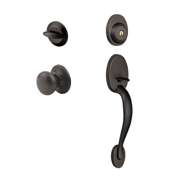 Yale Permanent McKinley Single Cylinder Knob Handleset