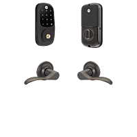 Yale Assure Lock Z-Wave Touchscreen Smart Lock with Norwood Lever