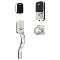 Yale Assure Lock SL, Key-Free Touchscreen Lock, with Ridgefield Handleset
