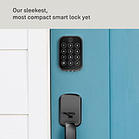 Yale Assure Lock 2 with Wi-Fi, Black Touchscreen Smart Lock for Front Door or Back, Electr
