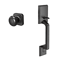 Yale Rainier Passage Handleset with Cambridge Knob (Non-Locking)