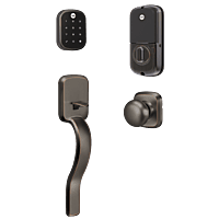 Yale Assure Lock SL, Key-Free Touchscreen Lock, with Ridgefield Handleset