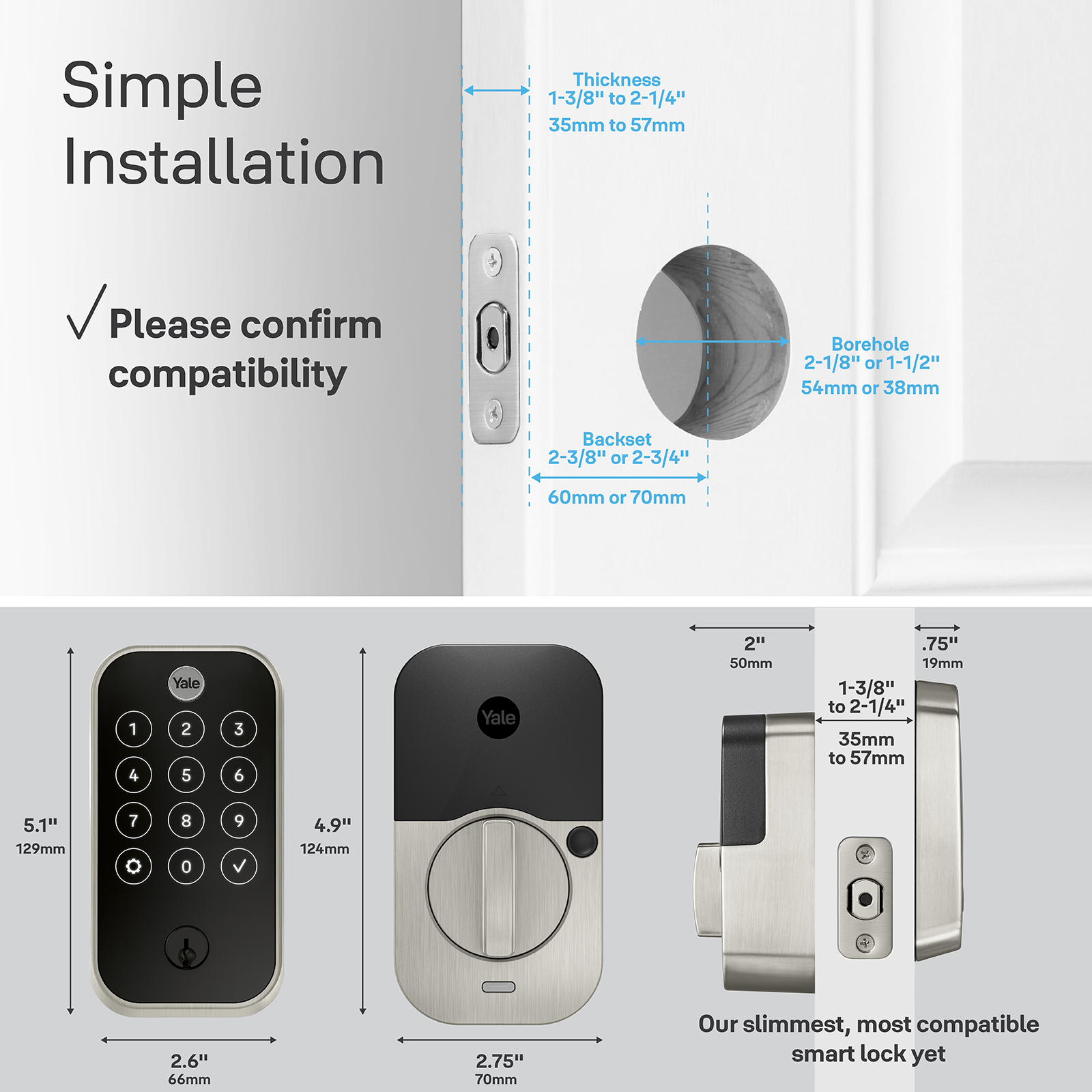 Yale Assure Lock 2 Touch Touchscreen with Z-Wave (ZW3) Yale Assure Lock 2 Touch Touchscreen with Z-Wave (ZW3)