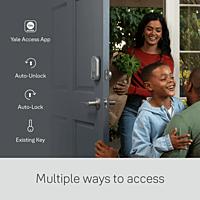 Yale Approach Retrofit Smart Lock, Wi-Fi Yale Approach Retrofit Smart Lock, Wi-Fi
