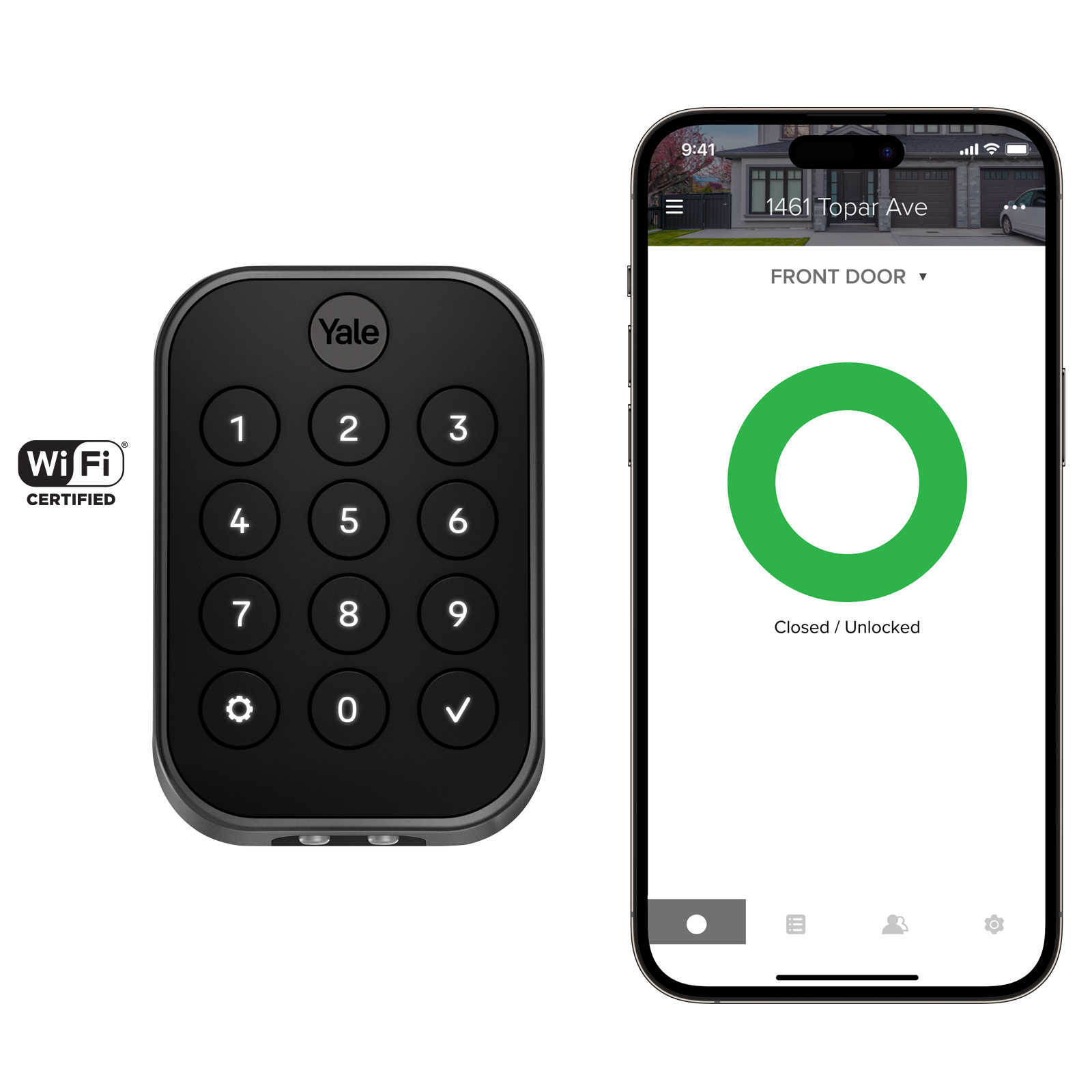 Yale Assure Lock 2 Key-Free Keypad, Wi-Fi