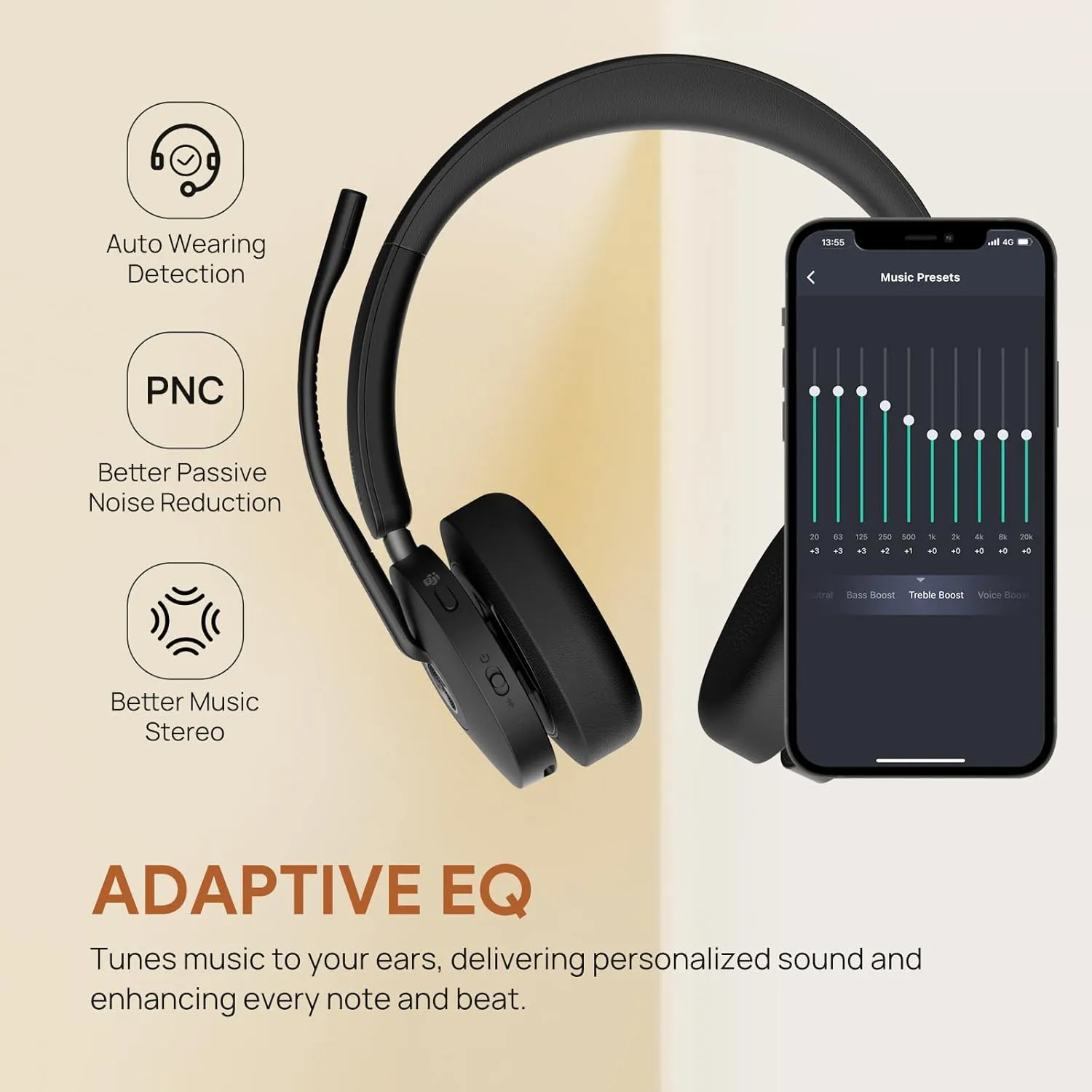Yealink BH74 ANC Wireless Bluetooth Headset