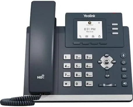 Yealink MP52-TEAMS-E2 - PoE - Android 13 OS - 2.4 inch (320 x 240) capacitive Touch Screen - Power Adapter NOT Included