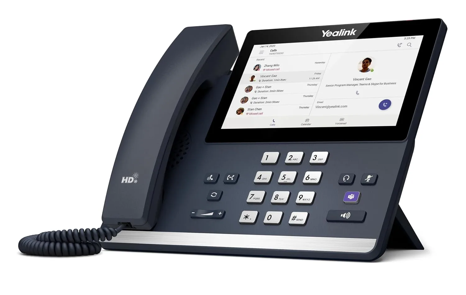 Yealink MP56-TEAMS-E2 - PoE - Android 13 OS - 7 inch (1024 x 8600) capacitive Touch Screen - Power Adapter NOT Included