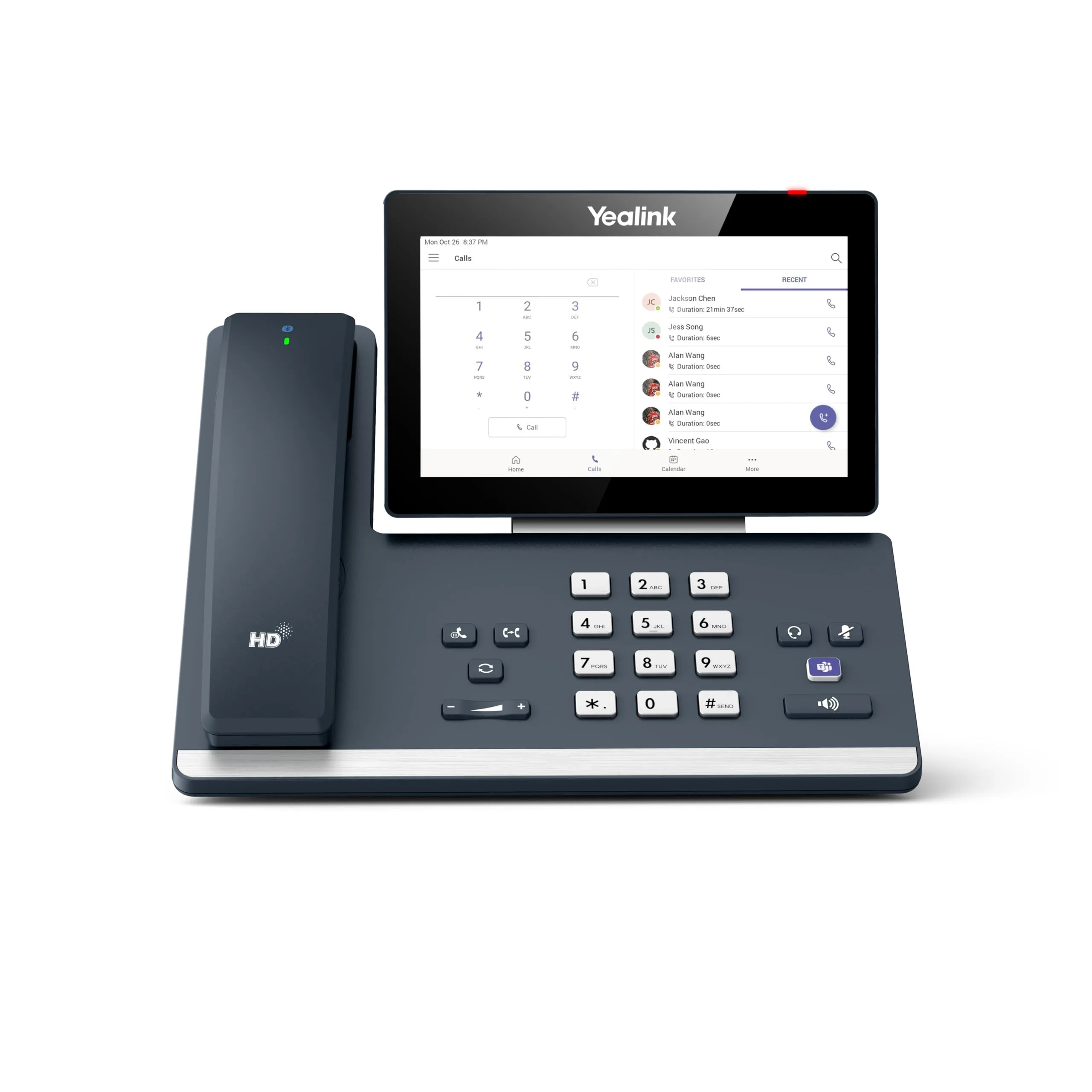 Yealink MP58-WH-TEAMS-E2 VoIP Phone 7 inch Capacitive Touch Android 13 PoE