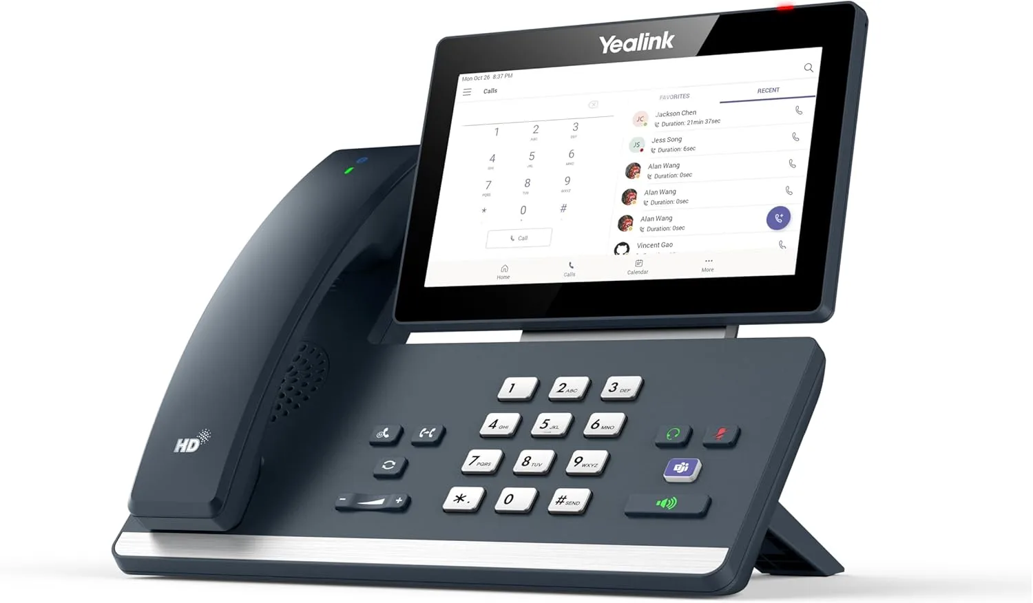 Yealink MP58-WH-TEAMS-E2 VoIP Phone 7 inch Capacitive Touch Android 13 PoE