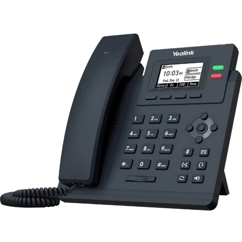 Yealink SIP-T31G IP Phone - Corded - Wall Mountable - Classic Gray