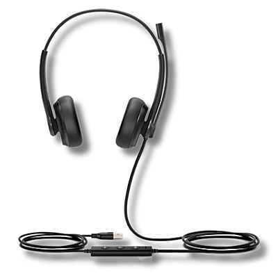 Yealink UH34 USB Duo Wired Headset Yealink UH34 USB Duo Wired Headset