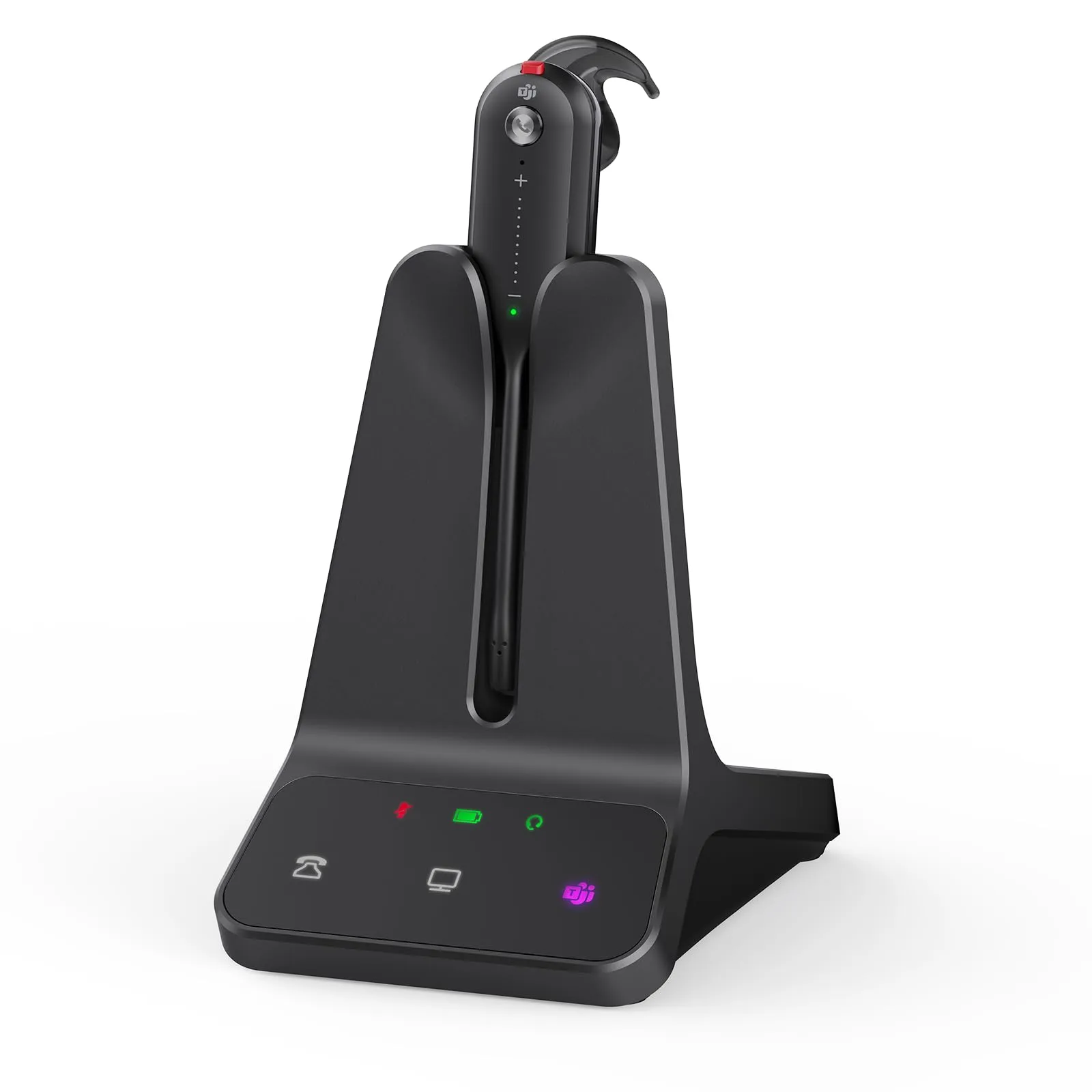 Yealink WH63 E2 DECT Wireless Headset – Teams Certified, Mono, Noise Cancelling, 607 ft Range