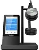 Yealink WH66 Headset - Mono - USB 3.0 Type A - Wired/Wireless - Bluetooth/DECT - 524.9 ft - 32 Ohm - 20 Hz - 20 kHz - Over-The-Head - Monaural - 3.28 ft Cable - Black